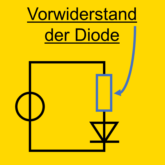 Vorwiderstand der Diode einfache und verständliche Erklärung