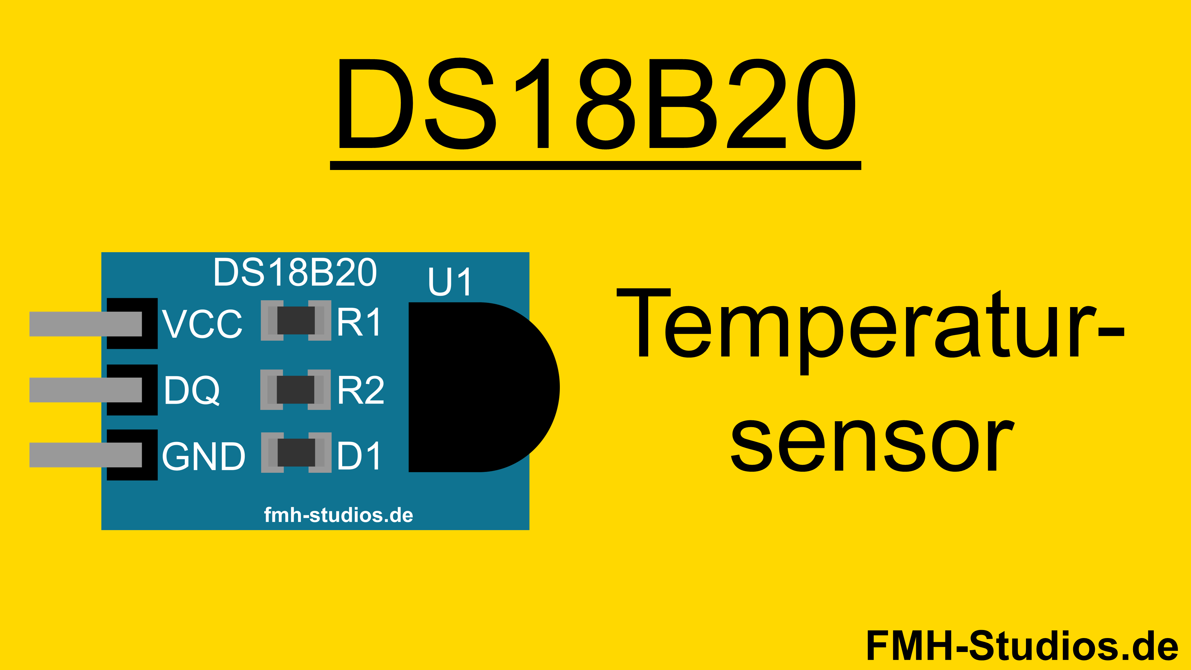 Der Temperatursensor DS18B20 im Vergleich. Mikrocontroller - Temperatursensor - Temperatur - Feuchtigkeitssensor - Feuchtigkeit - Feuchte - Arduino - Uno - Nano - ESP32 - ESP8266 - Vergleich - VS - Digital - Analog - DS18B20