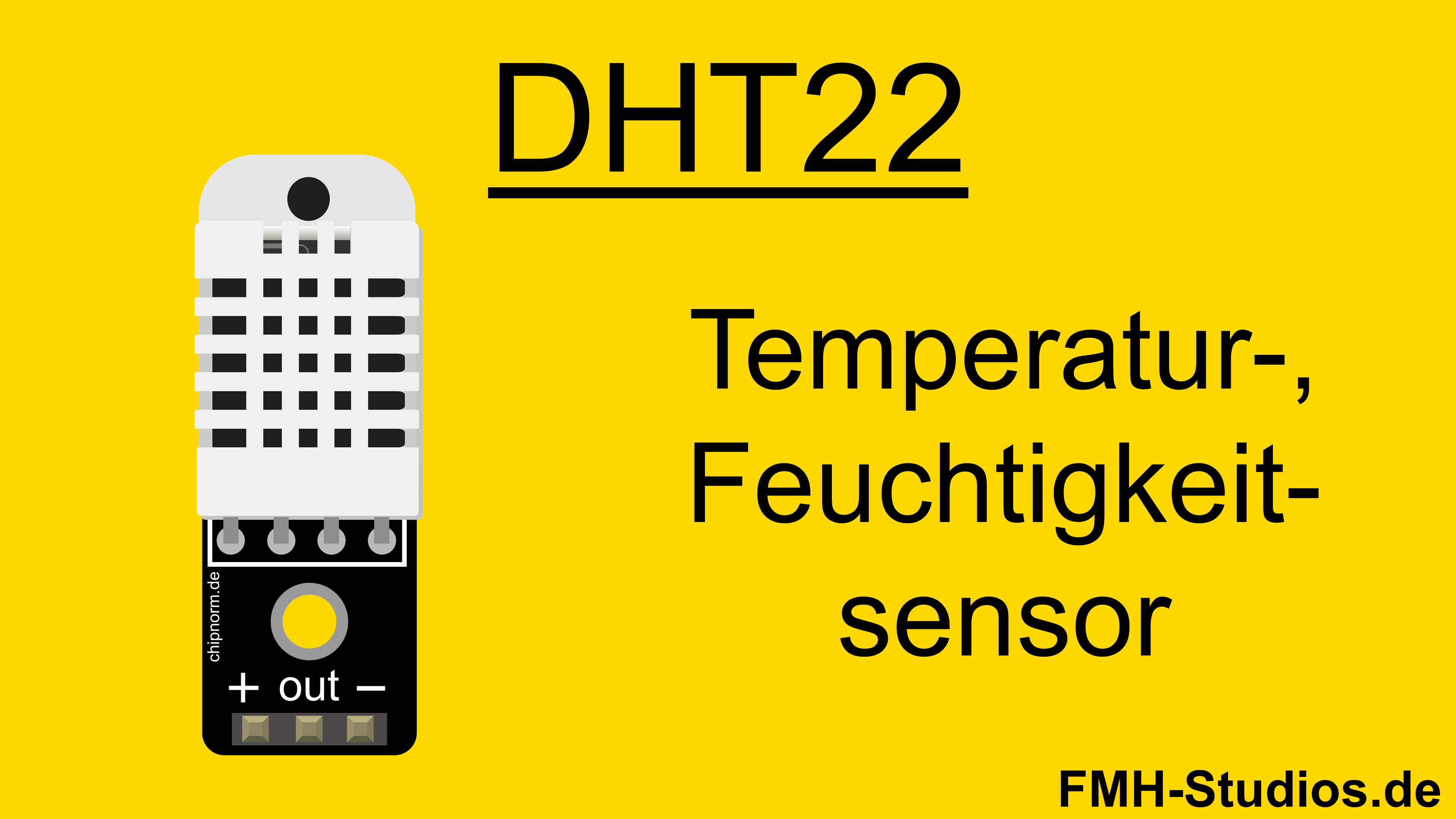 Der Temperatursensor DHT22 im Vergleich. Mikrocontroller - Temperatursensor - Temperatur - Feuchtigkeitssensor - Feuchtigkeit - Feuchte - Arduino - Uno - Nano - ESP32 - ESP8266 - Vergleich - VS - Digital - Analog - DHT22