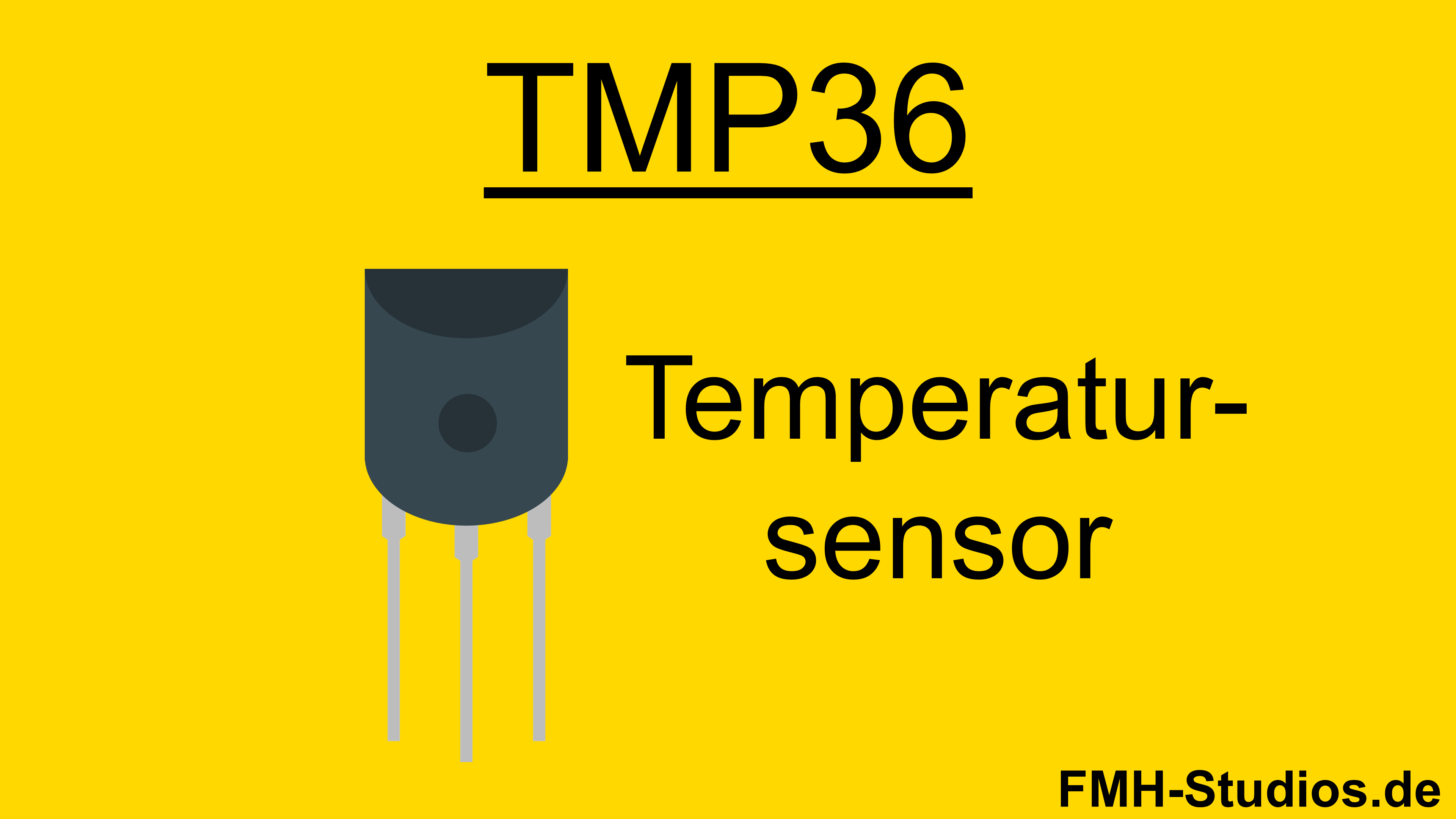 Der Temperatursensor TMP36 im Vergleich. Mikrocontroller - Temperatursensor - Temperatur - Feuchtigkeitssensor - Feuchtigkeit - Feuchte - Arduino - Uno - Nano - ESP32 - ESP8266 - Vergleich - VS - Digital - Analog - TMP36