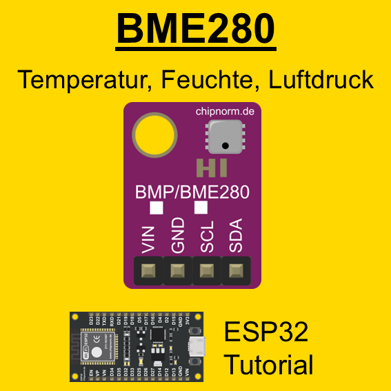 Mikrocontroller - ESP32 - ESP - Arduino - Programmierung - Code  - Software - Programm -  - BME280 - ESP32 - Ultraschall - Ultraschallsensor - Sensor - HC-SR04