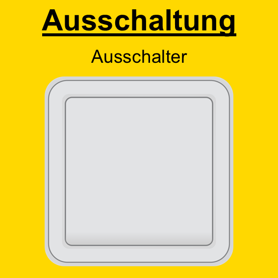 Artikel zum - Ausschaltung - Wechselschaltung Elektrik - Installationstechnik - Elektroinstallation - Elektriker - Praxis - Praktisch - - Ausschaltung - Wechselschaltung Wechselschalter Schalter